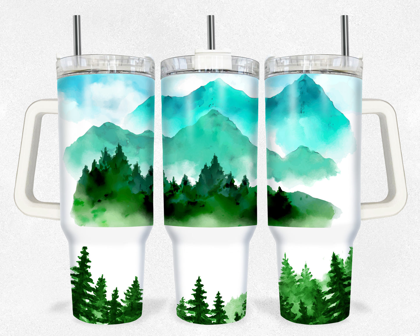 Mountain View 40 oz Tumbler