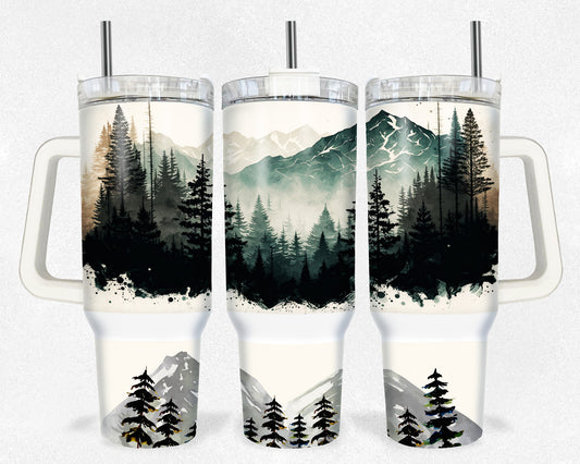 Mountain View 2-- 40 oz Tumbler