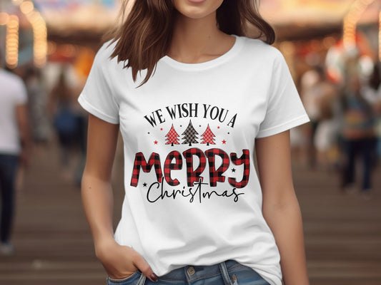 We Wish You A Merry Christmas (Christmas T-shirt)