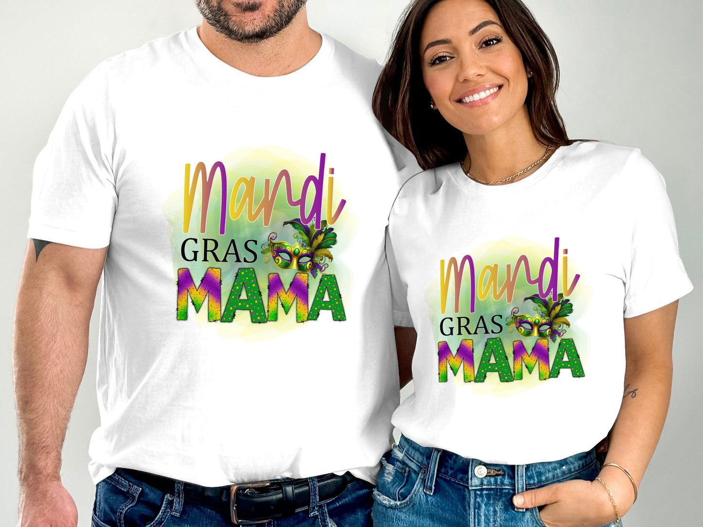 Mardi Gras MaMa T-shirt