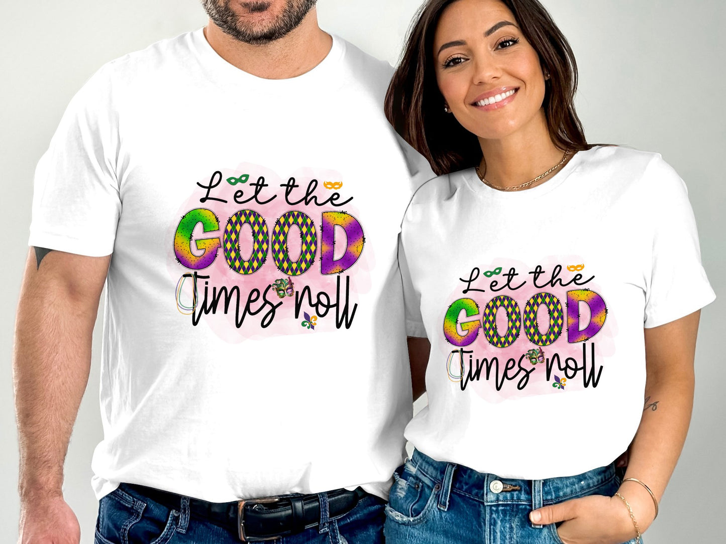 Let the good times roll Mardi Gras T-shirt