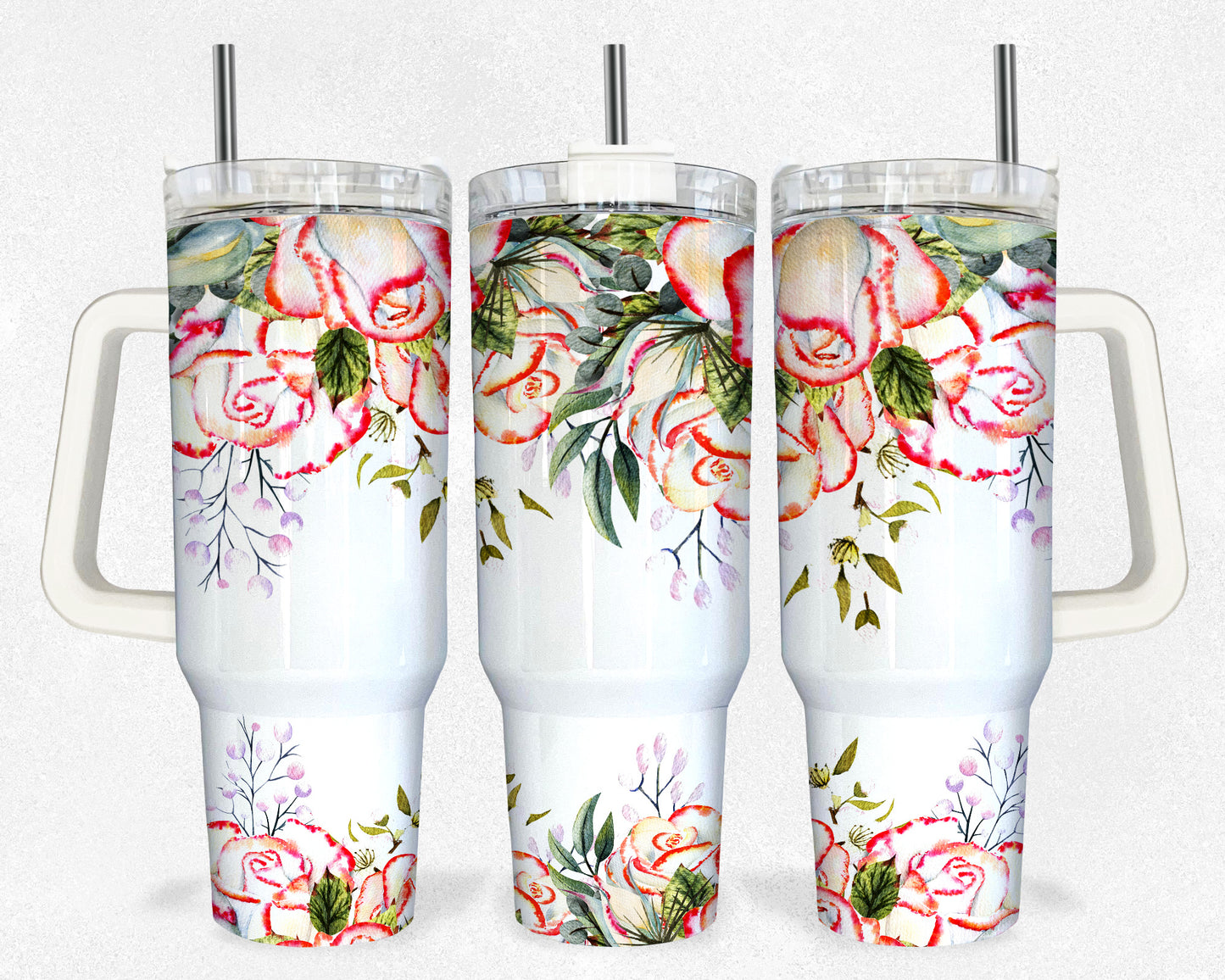 Roses---- 40 oz Tumbler