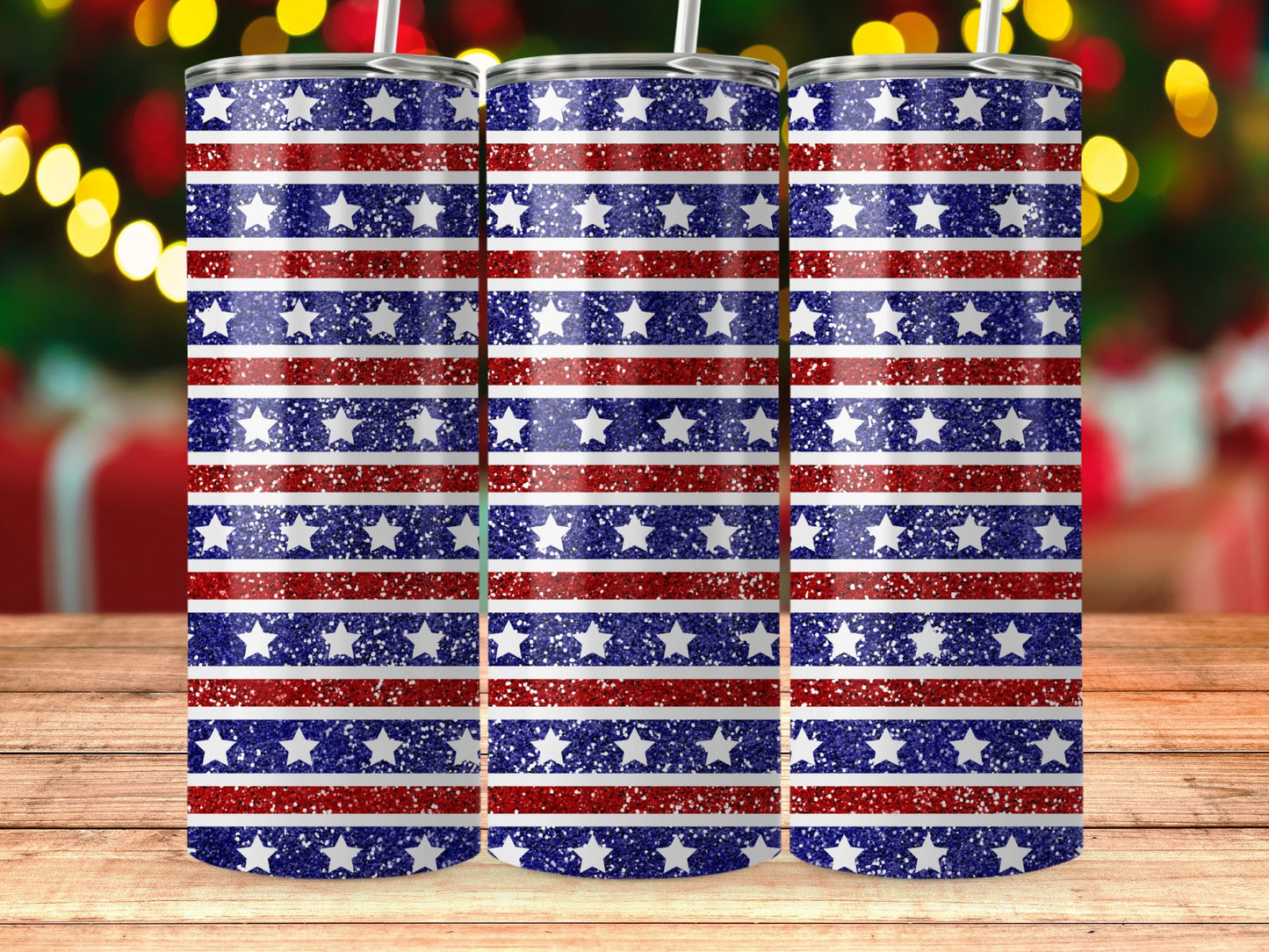 Patriotic American Flag Star Stripe (4th July Tumblers) 8371296