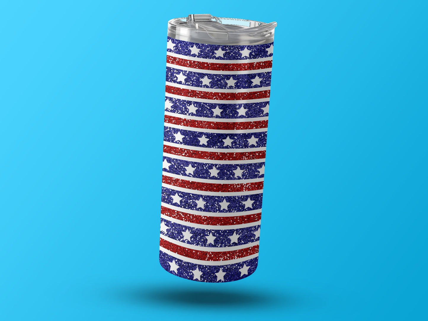 Patriotic American Flag Star Stripe (4th July Tumblers) 8371296