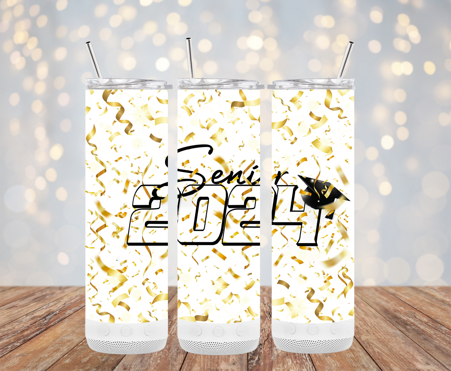 Senior Confetti 2024 (Graduation Tumbler)