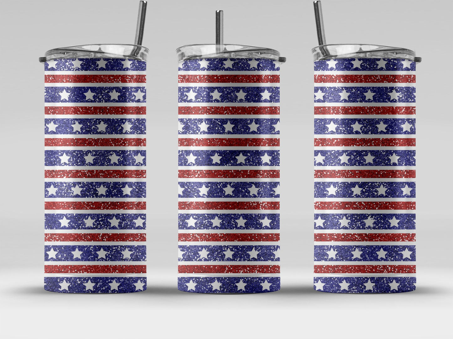 Patriotic American Flag Star Stripe (4th July Tumblers) 8371296