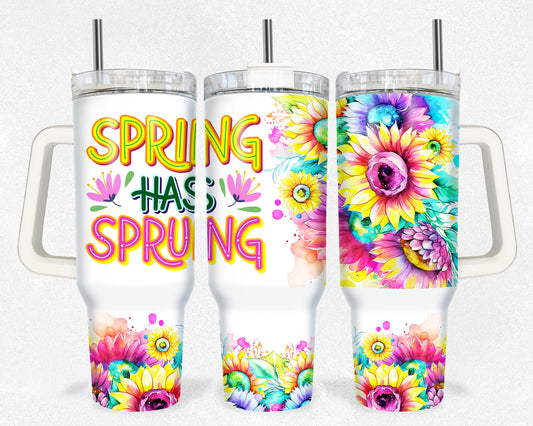 Spring has Sprung 40 oz Tumbler