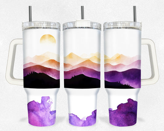 Sunrise Mountain 40 oz Tumbler