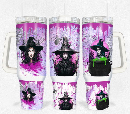 Halloween Witch Magic---- 40 oz Tumbler