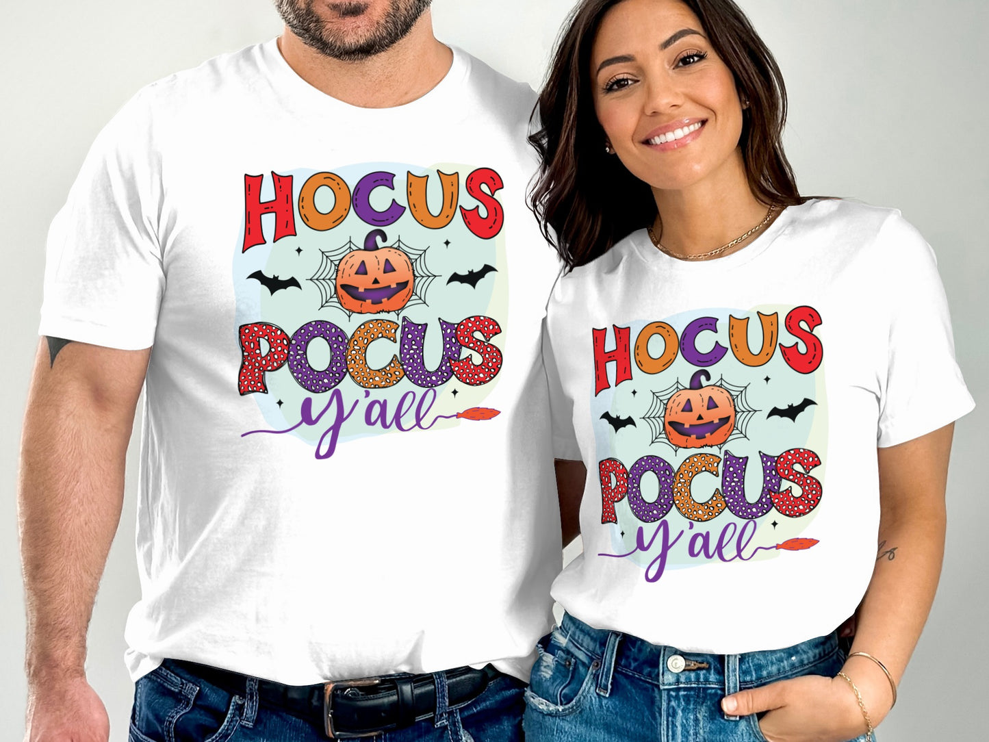 Hocus Pocus Y'all Colorful Halloween Themed product