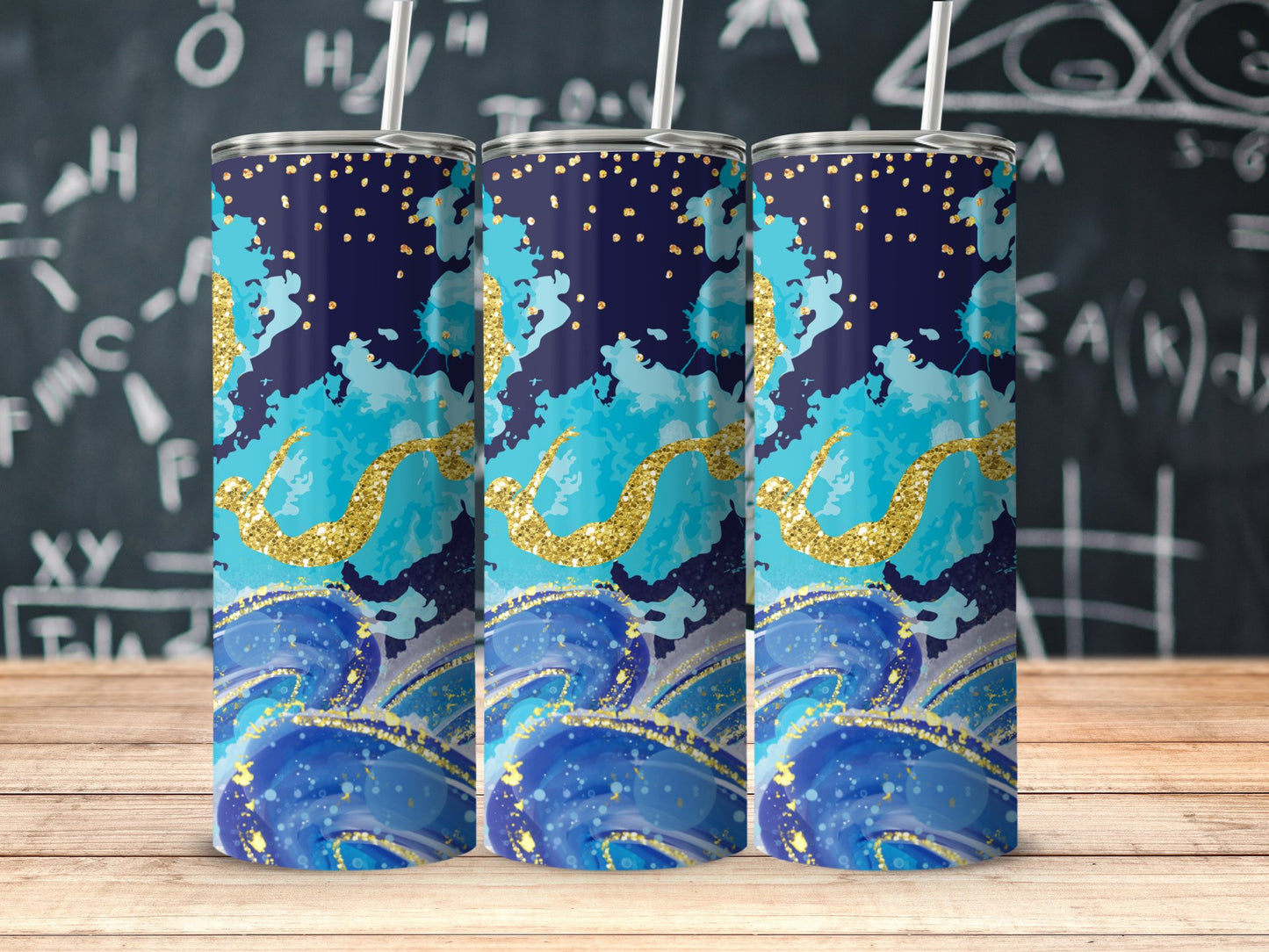 Celestial Galaxy Swirl Pattern Tumbler product