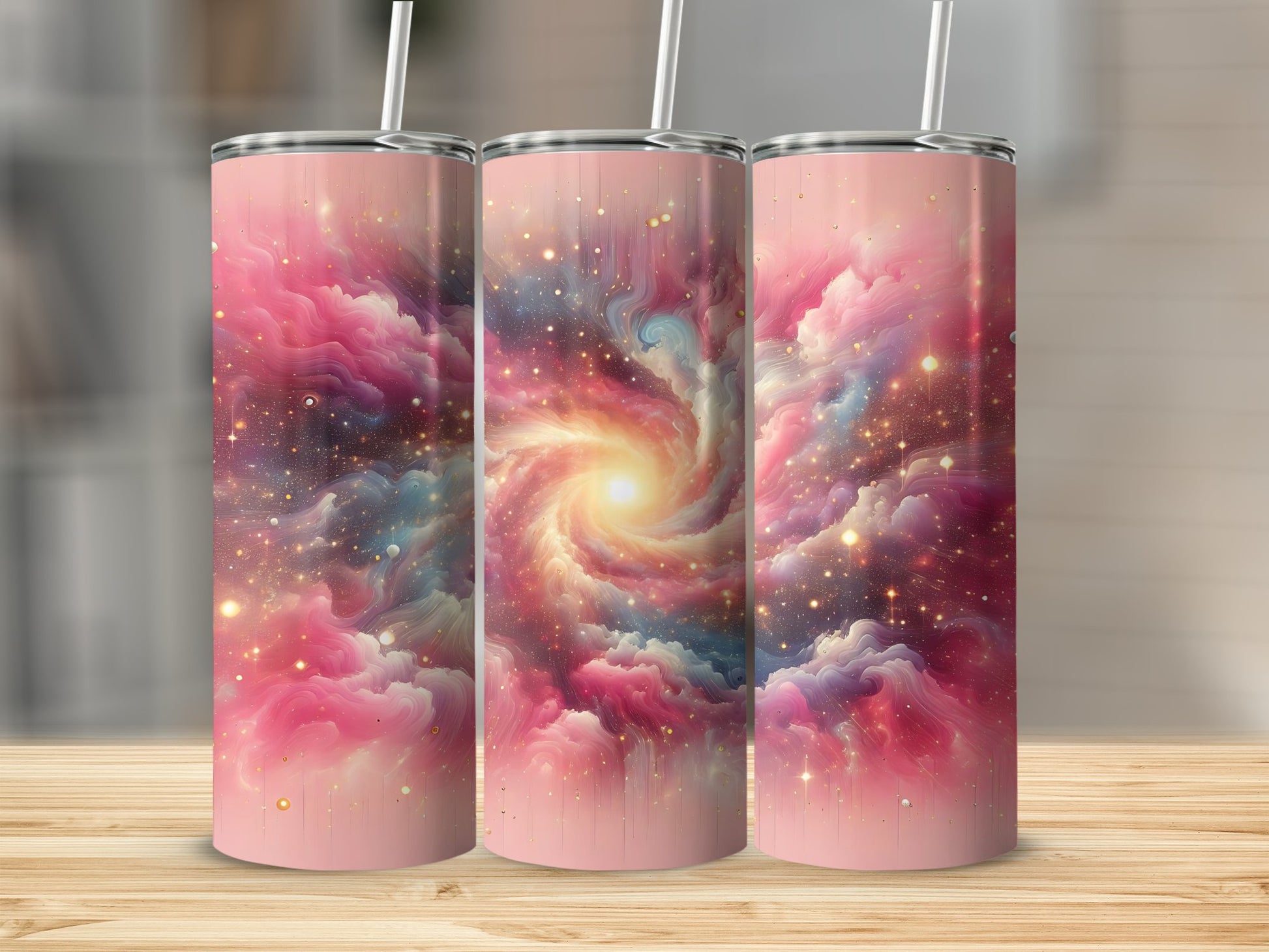 Mystical Vortex Design Stainless Steel Tumbler product