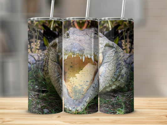 Large Crocodile Stainless Steel Travel Mug product