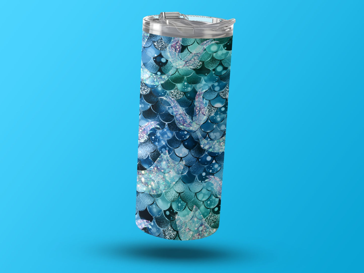 Mermaid Scales Print Insulated Tumbler Product