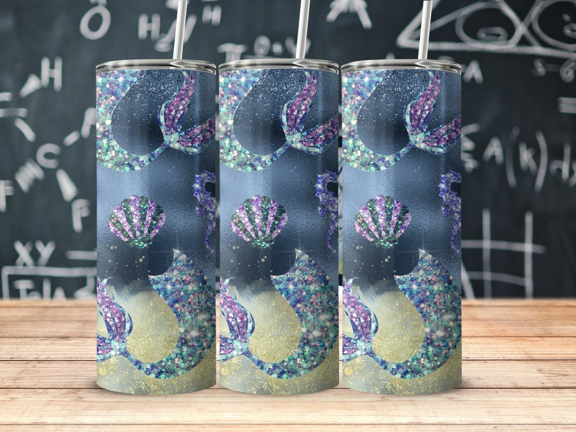 Mermaid Glitter Design Tumbler for Your Favorite Drink product type