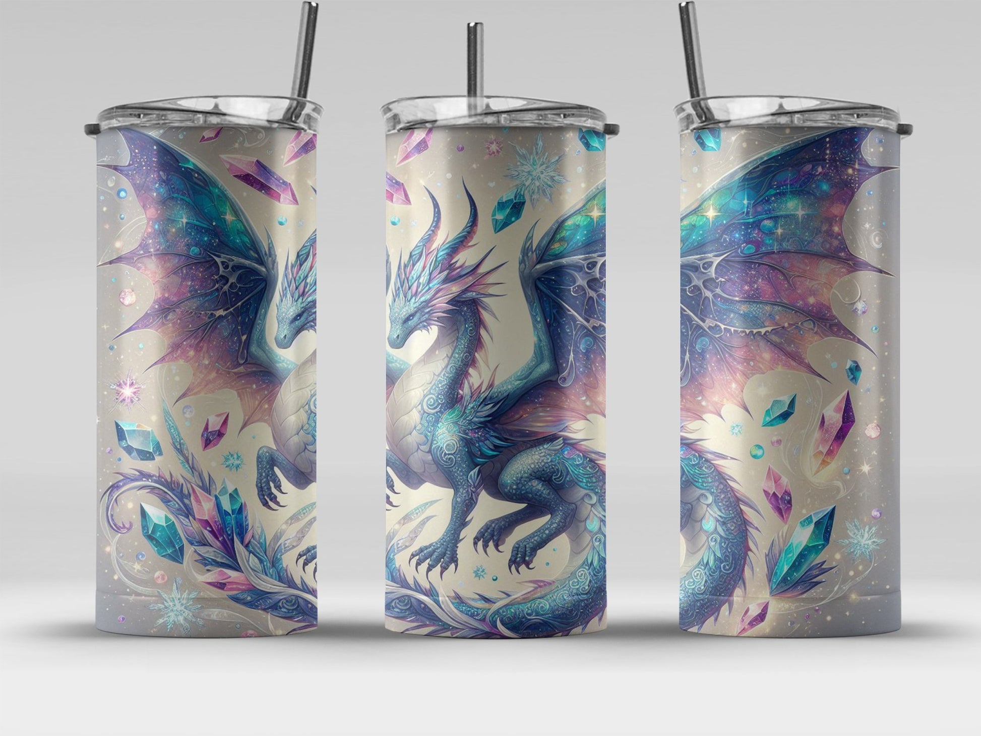 Majestic Dragon Art Insulated Tumbler Drinkware product type