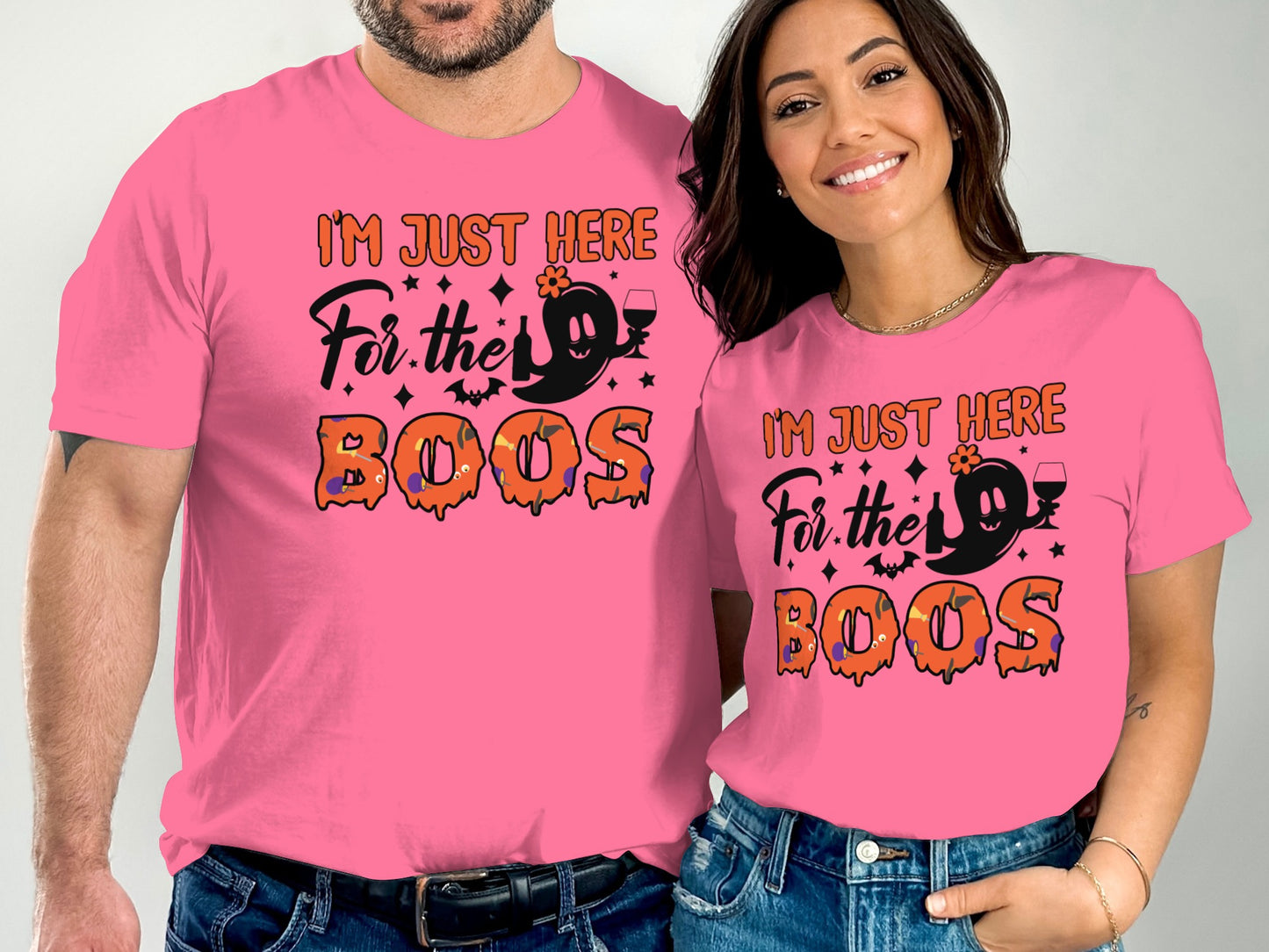 I'm Just Here for The Boos Halloween T-Shirt Product