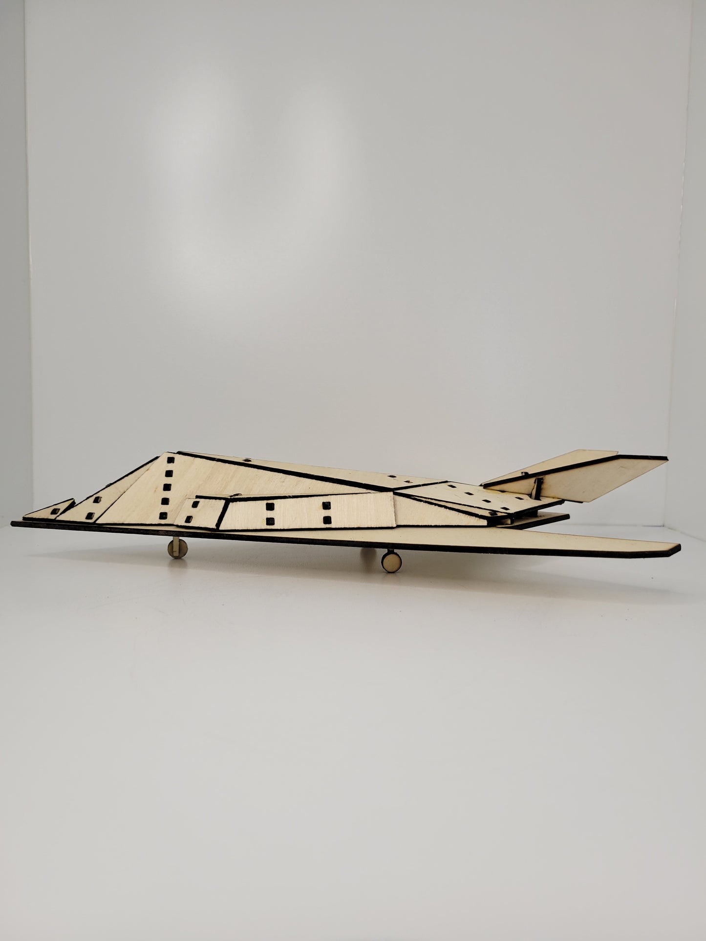 Detailed Wooden Aircraft Model Kit for Enthusiasts