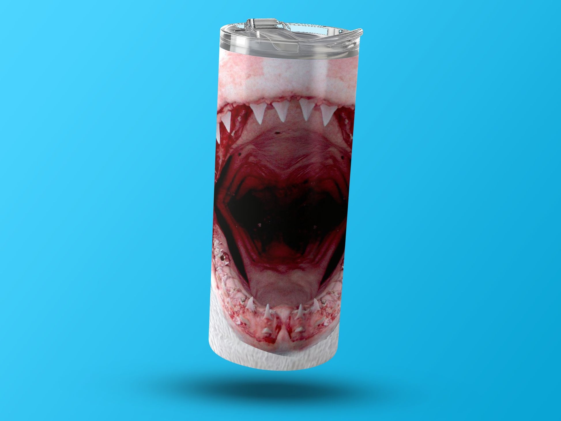 Shark Mouth Graphic Tumbler Perfect Travel Product