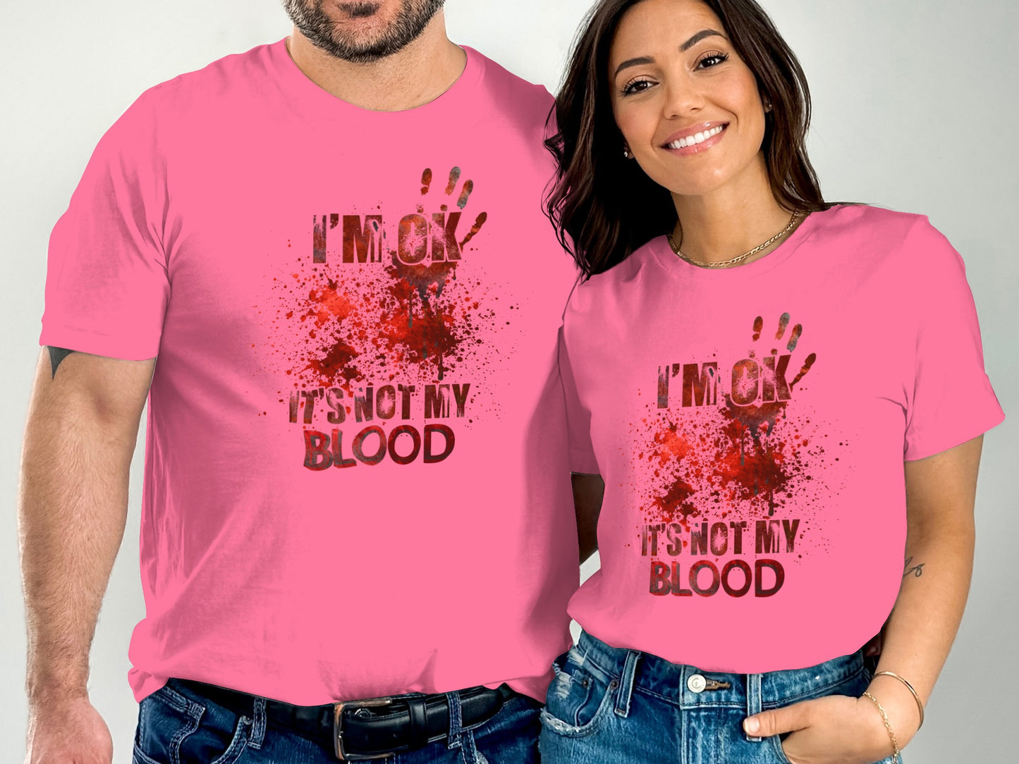I'm OK It's Not My Blood Graphic T-Shirt product