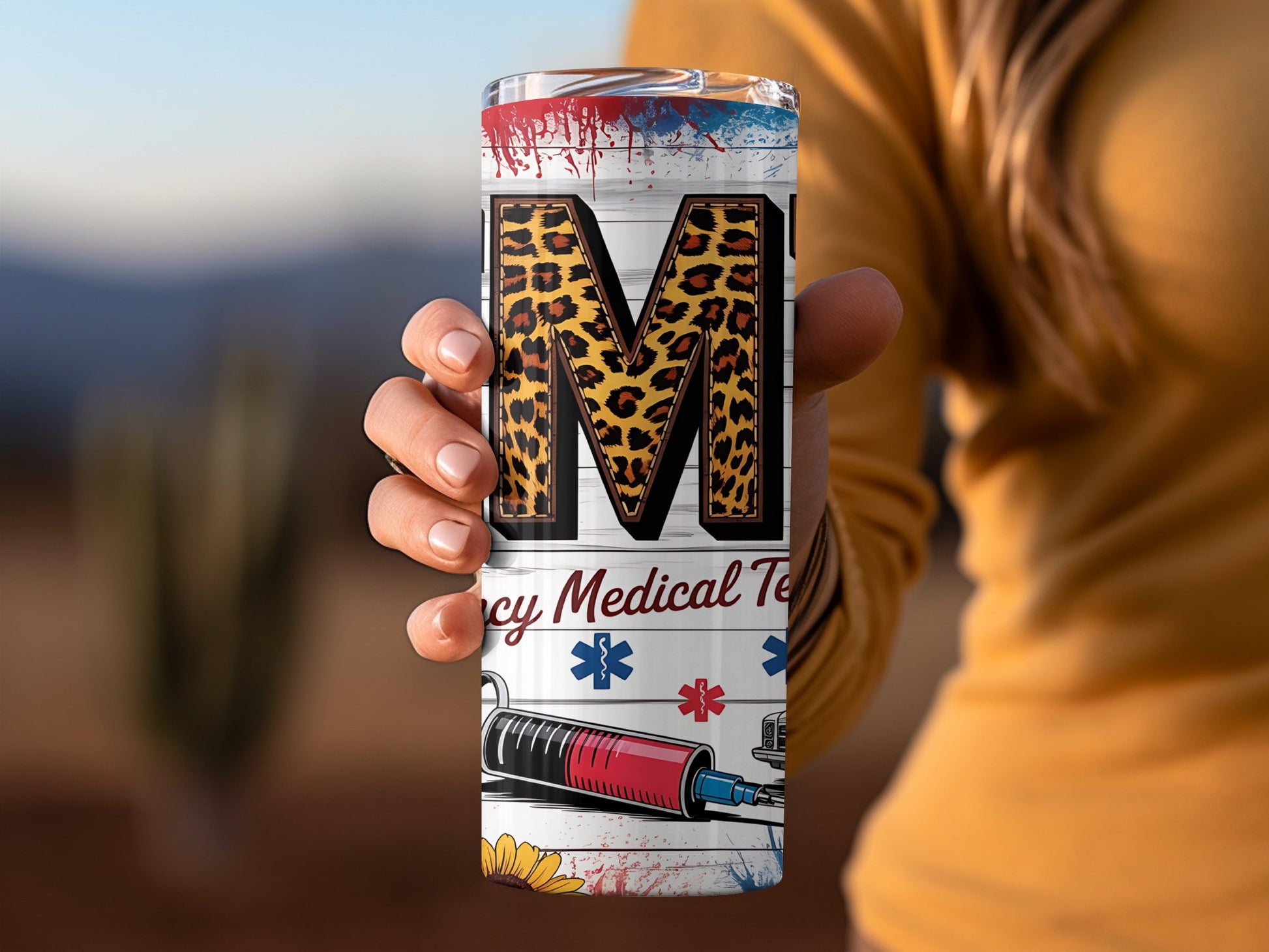 Stylish Personalized Medical Themed Tumbler product