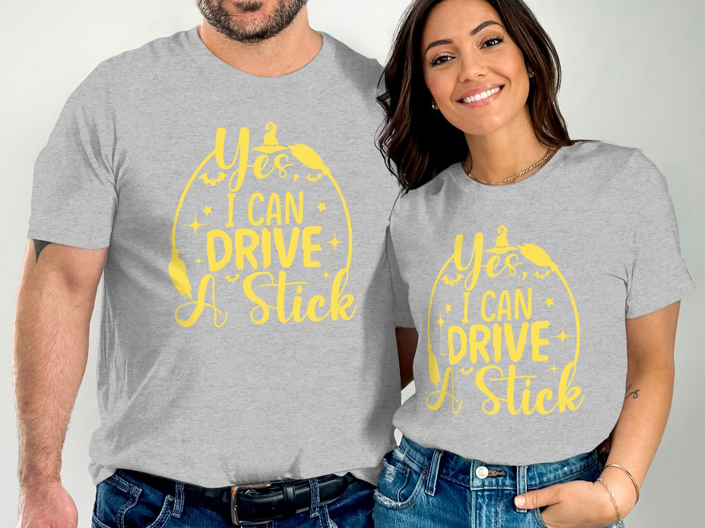 Yes I Can Drive A Stick Graphic Shirt product type