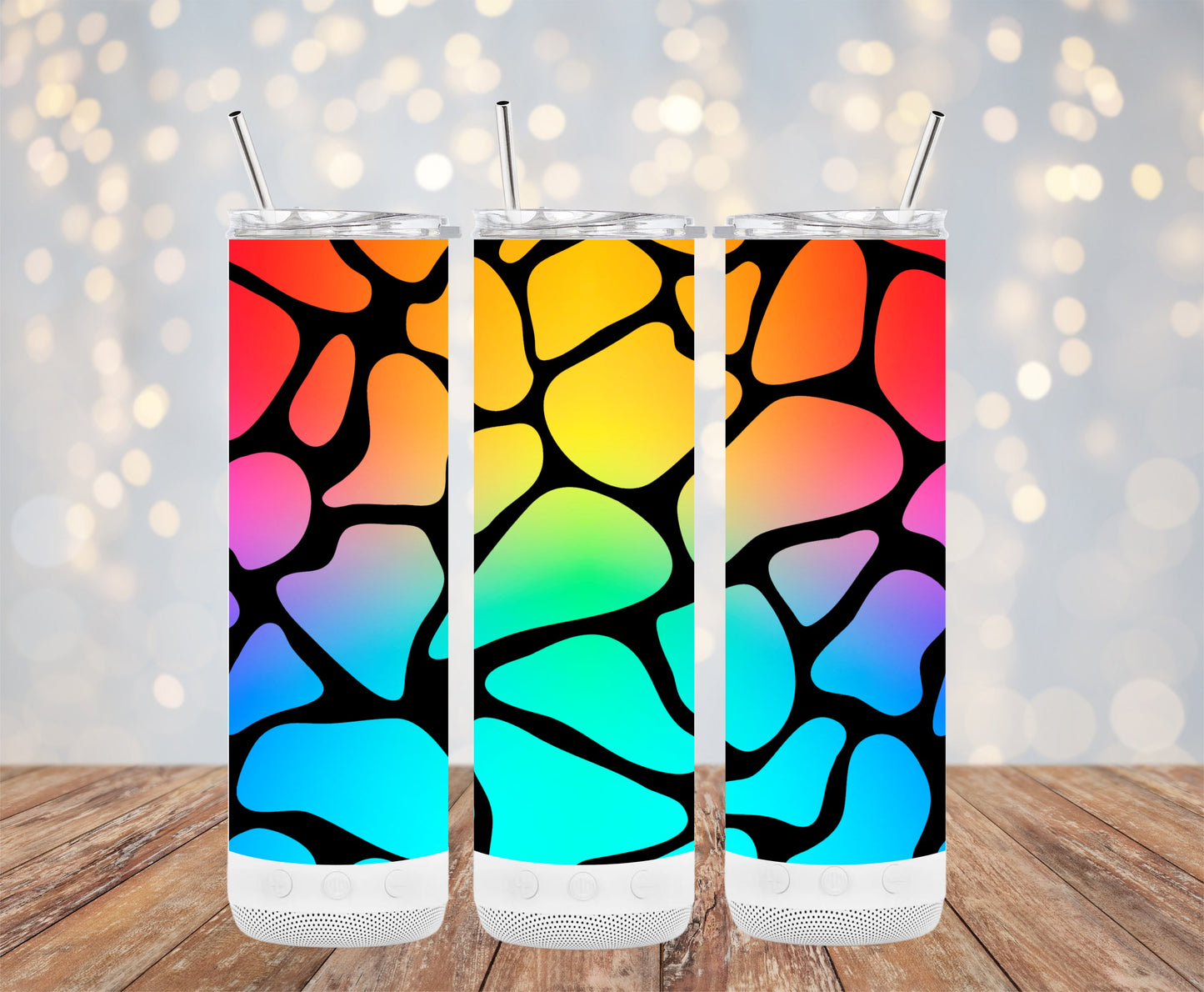 Vibrant Abstract Pattern Tumbler Drinkware product type
