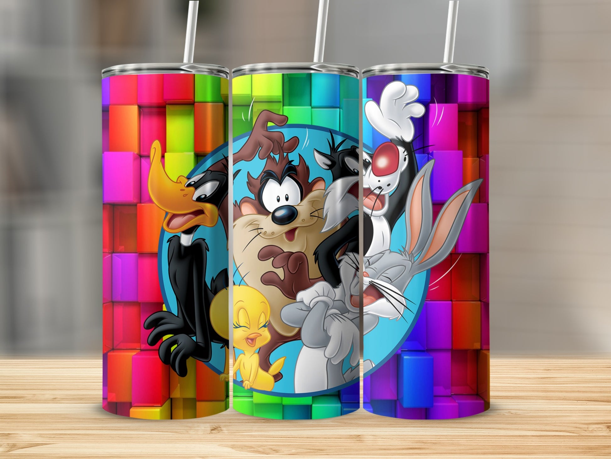 Colorful Character Design Tumbler Cup product type
