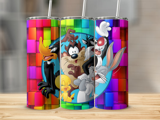 Colorful Character Design Tumbler Cup product type