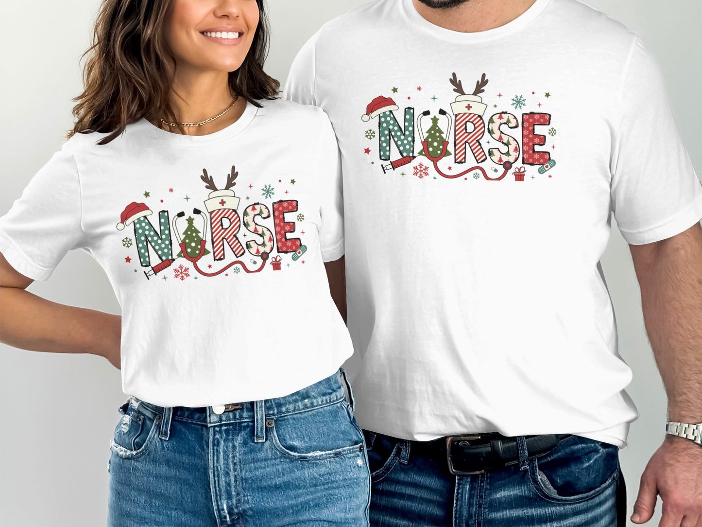 Festive Christmas NORSE Matching Family Shirt