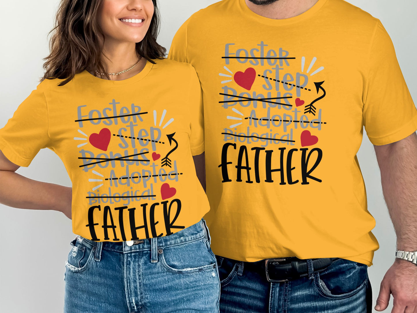 Foster Step Adopted Biological Father T-shirt product type