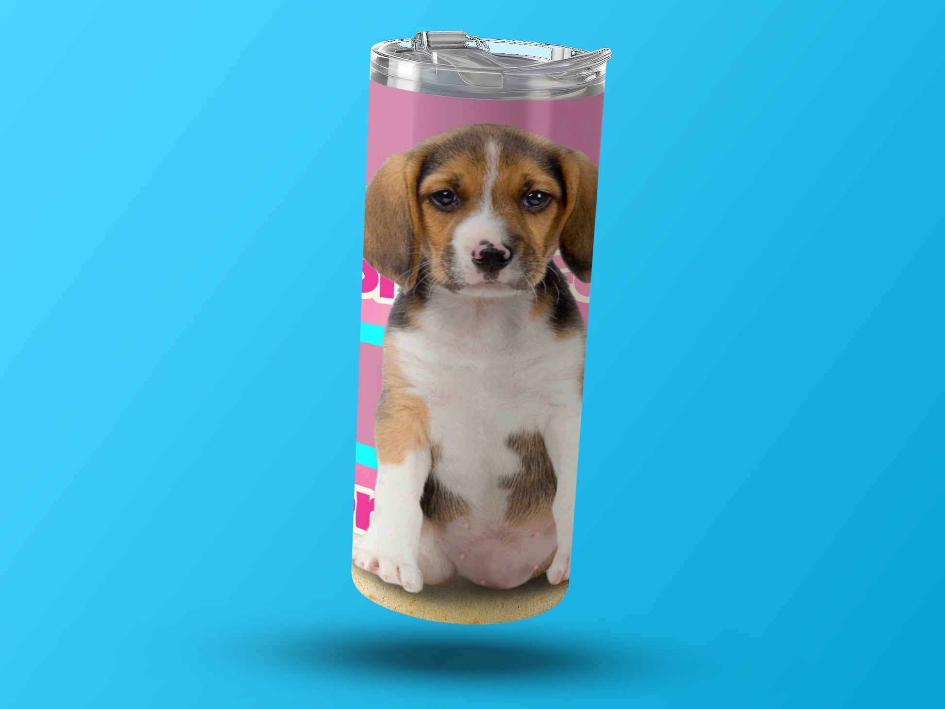 Cute Puppy Design Insulated Tumbler Product