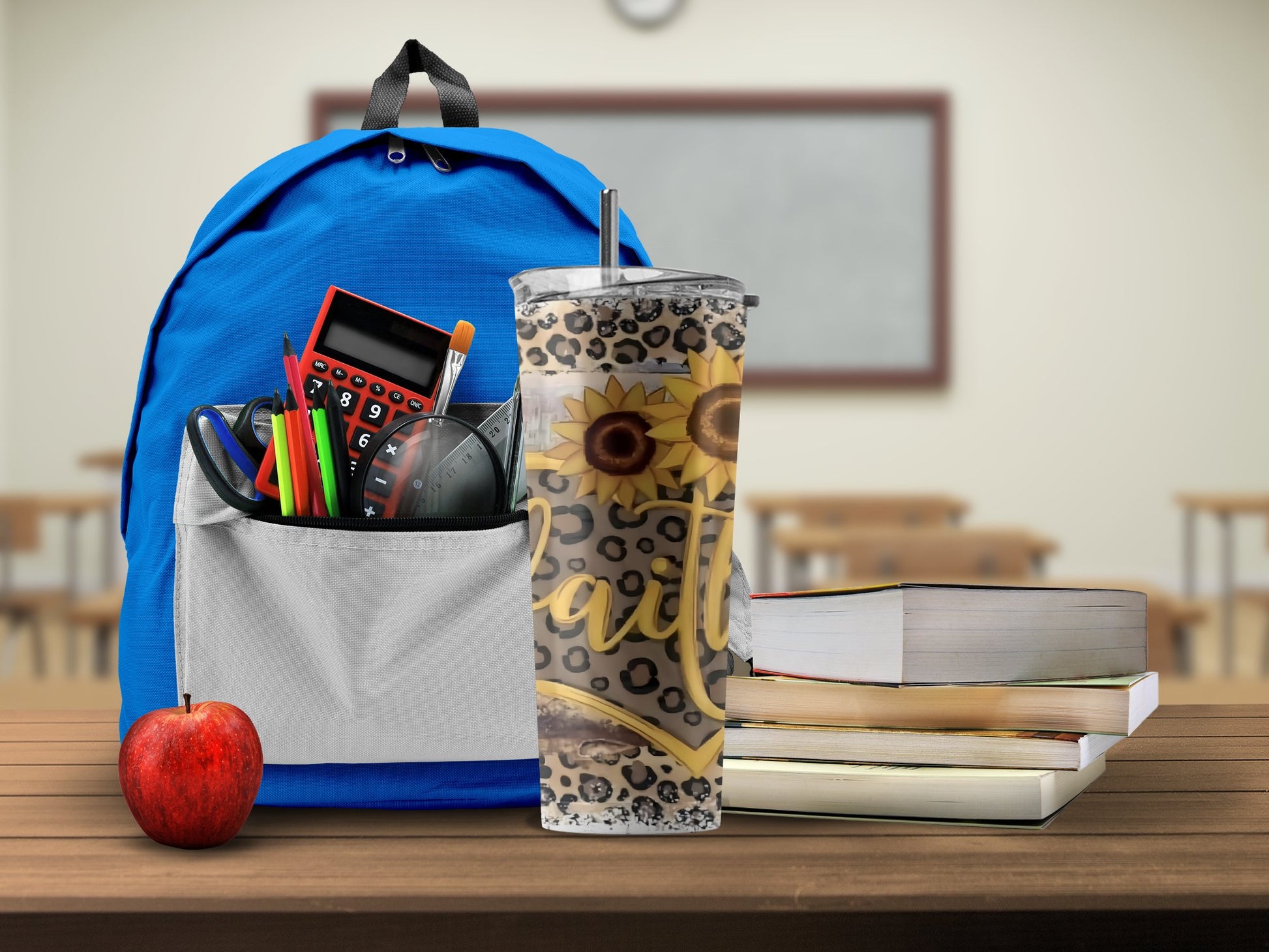 Stylish School Backpack with Calculator product