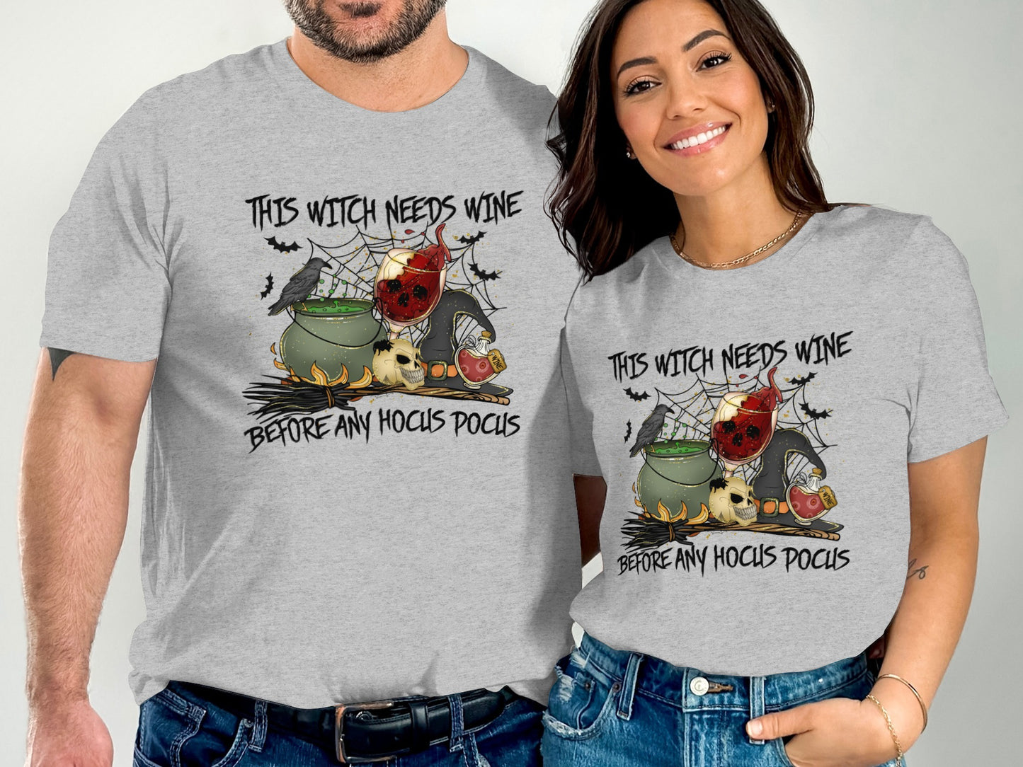 This Witch Needs Wine Before Any Hocus Pocus Shirt product