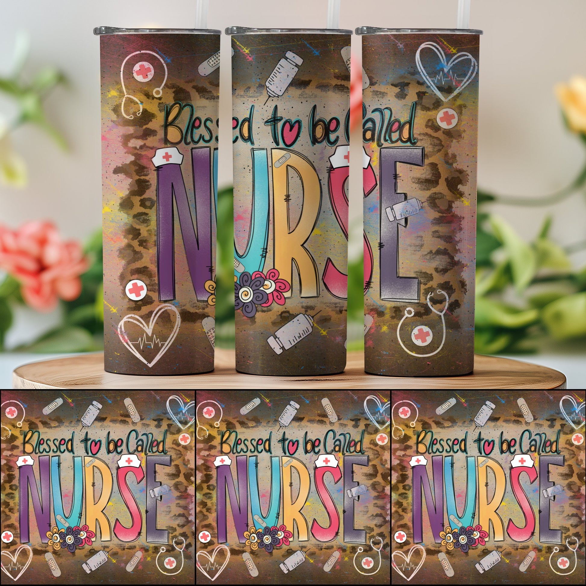 Blessed to be Called Nurse tumbler product type