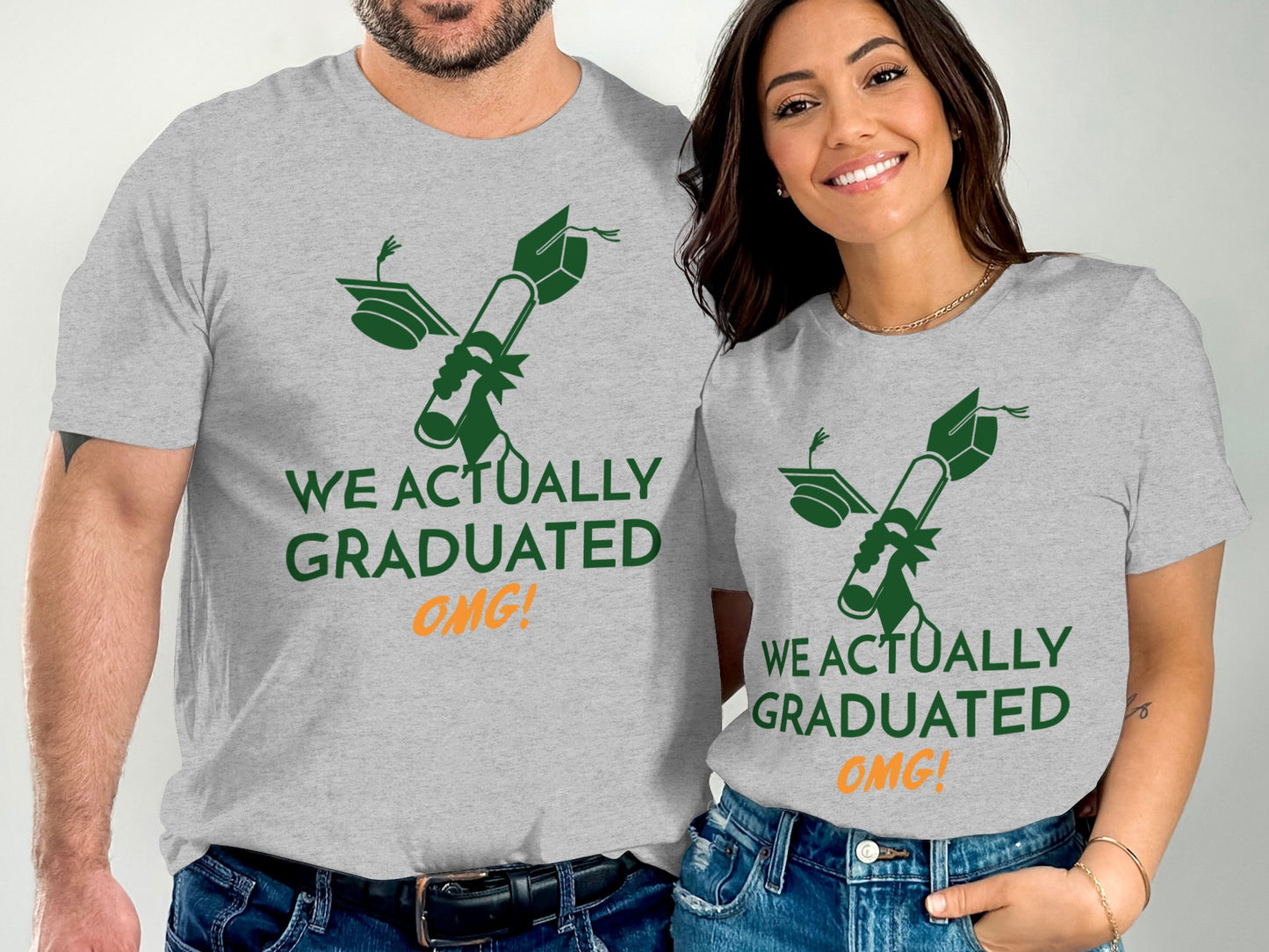 We Actually Graduated OMG! Graphic T-Shirt product type