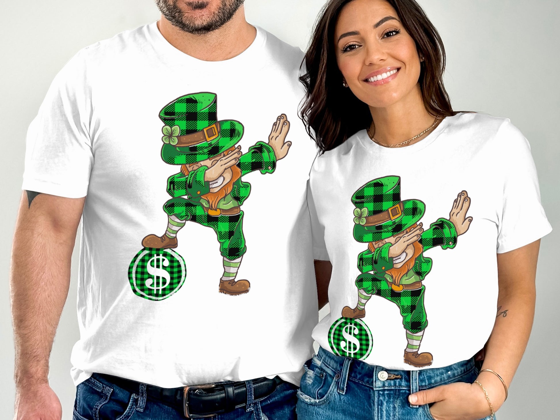 Funny Dabbing Leprechaun T-Shirt for St. Patrick's Day
