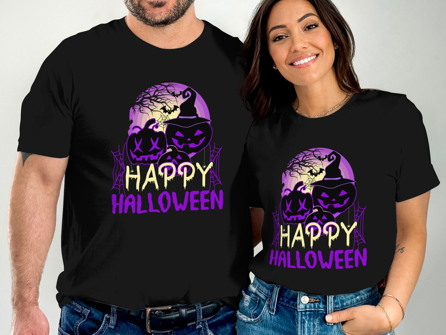 Happy Halloween Graphic Printed T-Shirt product