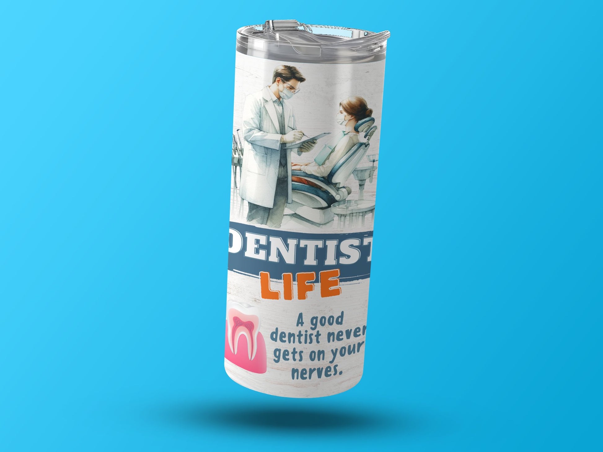 Dentist Life Design Tumbler for Dental Professionals product
