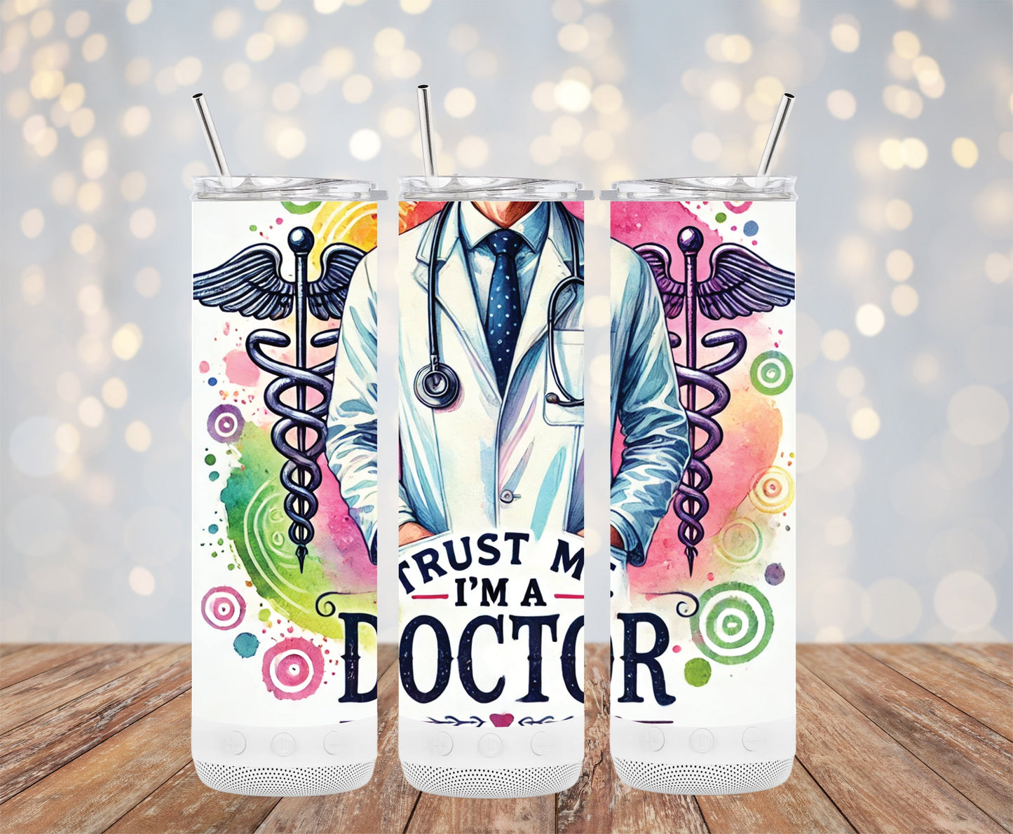 Trust Me I'm A Doctor Graphic Insulated Tumbler Product