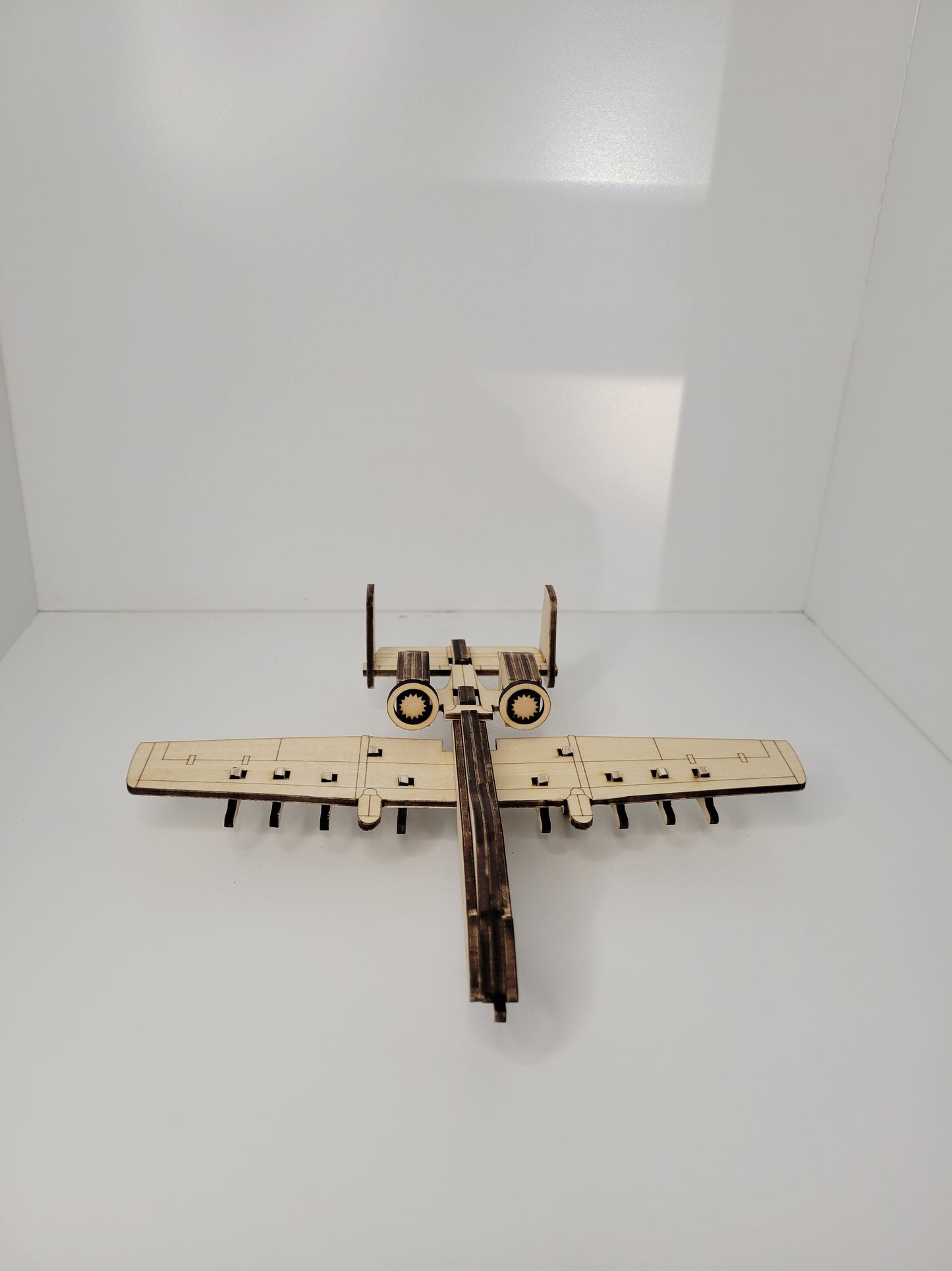 Handcrafted Wooden Airplane Model Kit for Kids