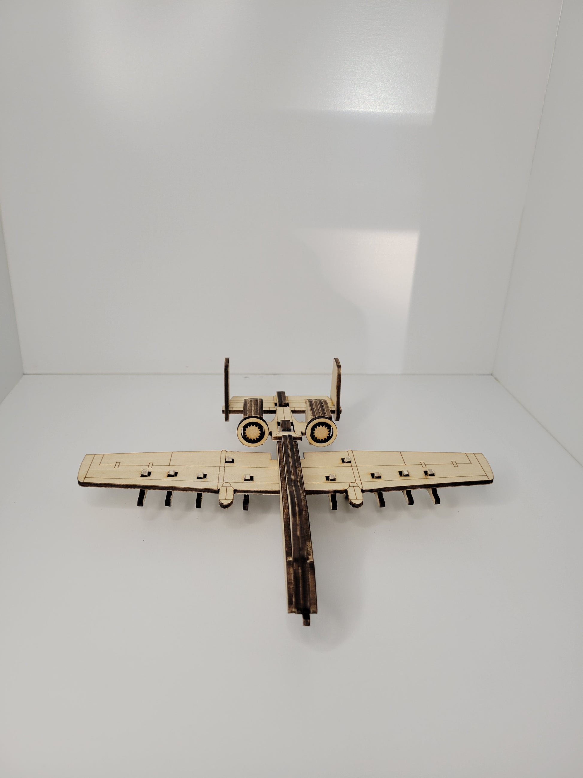 Handcrafted Wooden Airplane Model Kit for Kids