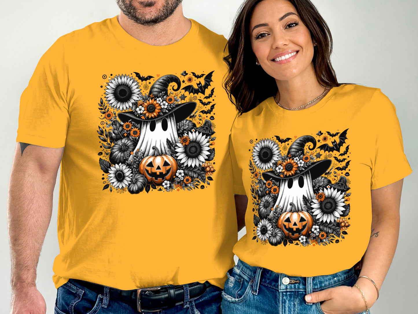 Halloween Spooky Ghost Graphic Tee Shirt product