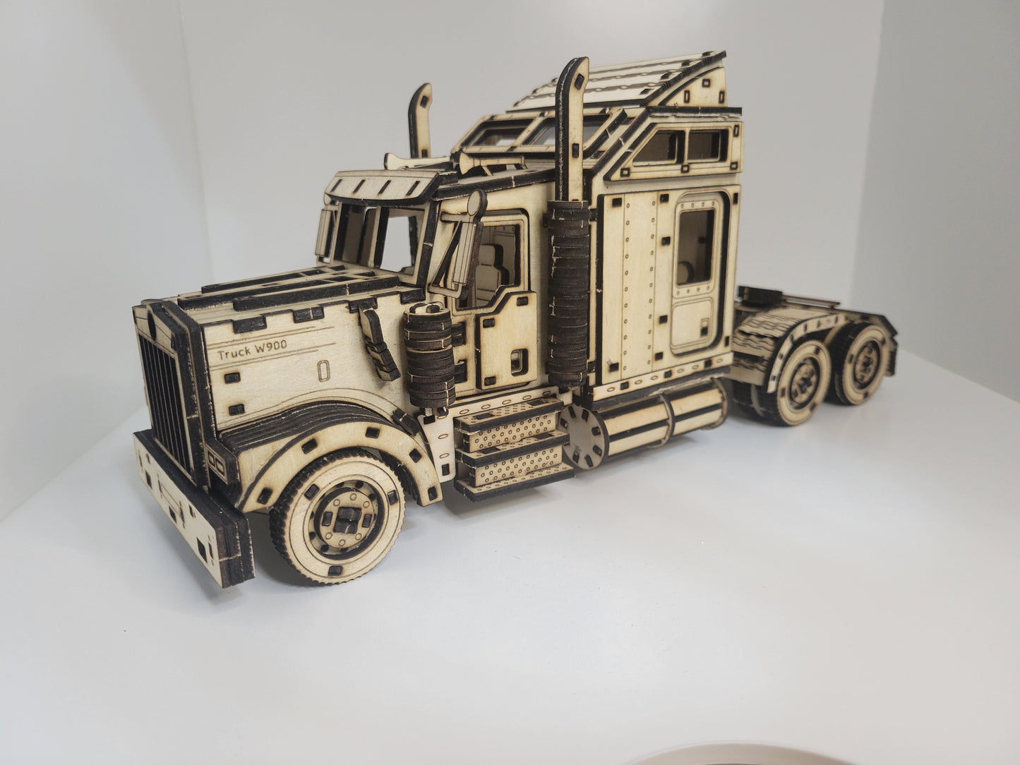 Engaging DIY Wooden Model Kit for Truck Enthusiasts