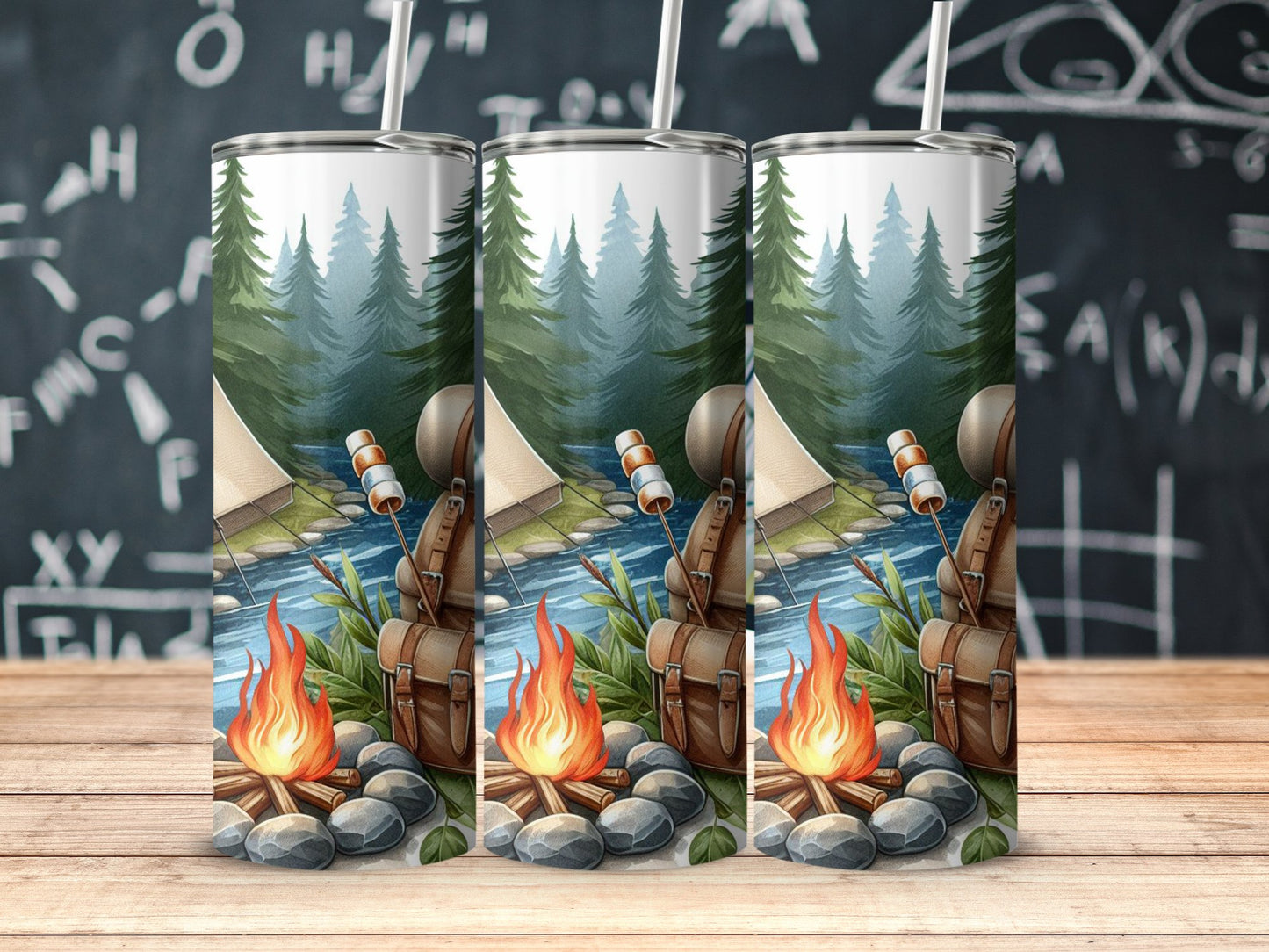 Scenic Campfire Countryside Outdoor Adventure product type