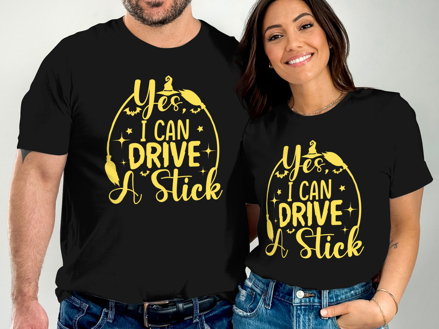 Yes I Can Drive A Stick Halloween T-shirt product type