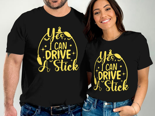 Yes I Can Drive A Stick Halloween T-shirt product type