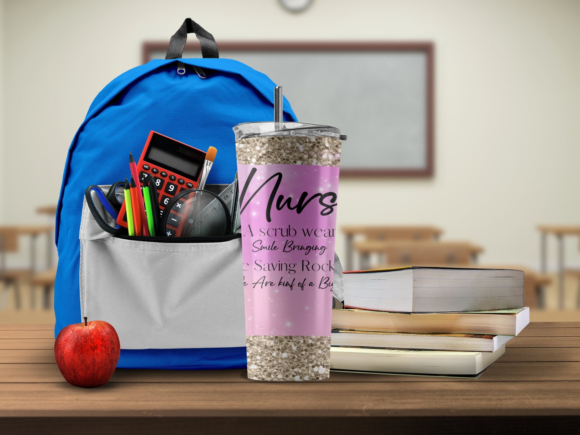 Nurse Themed Insulated Tumbler for Everyday Use Product