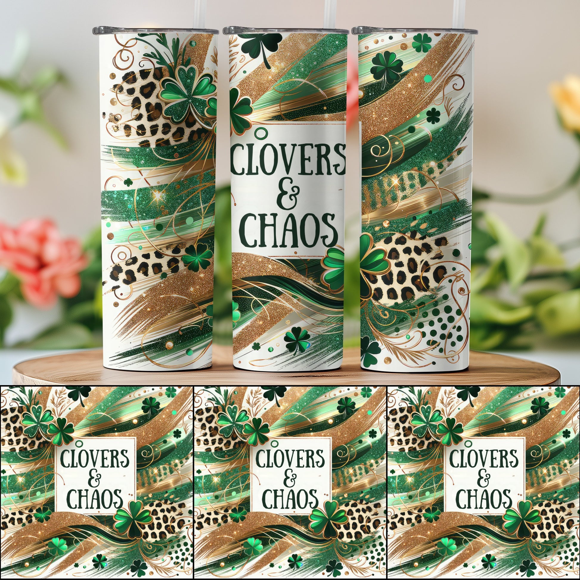 Clovers and Chaos Design Decorative Custom Product
