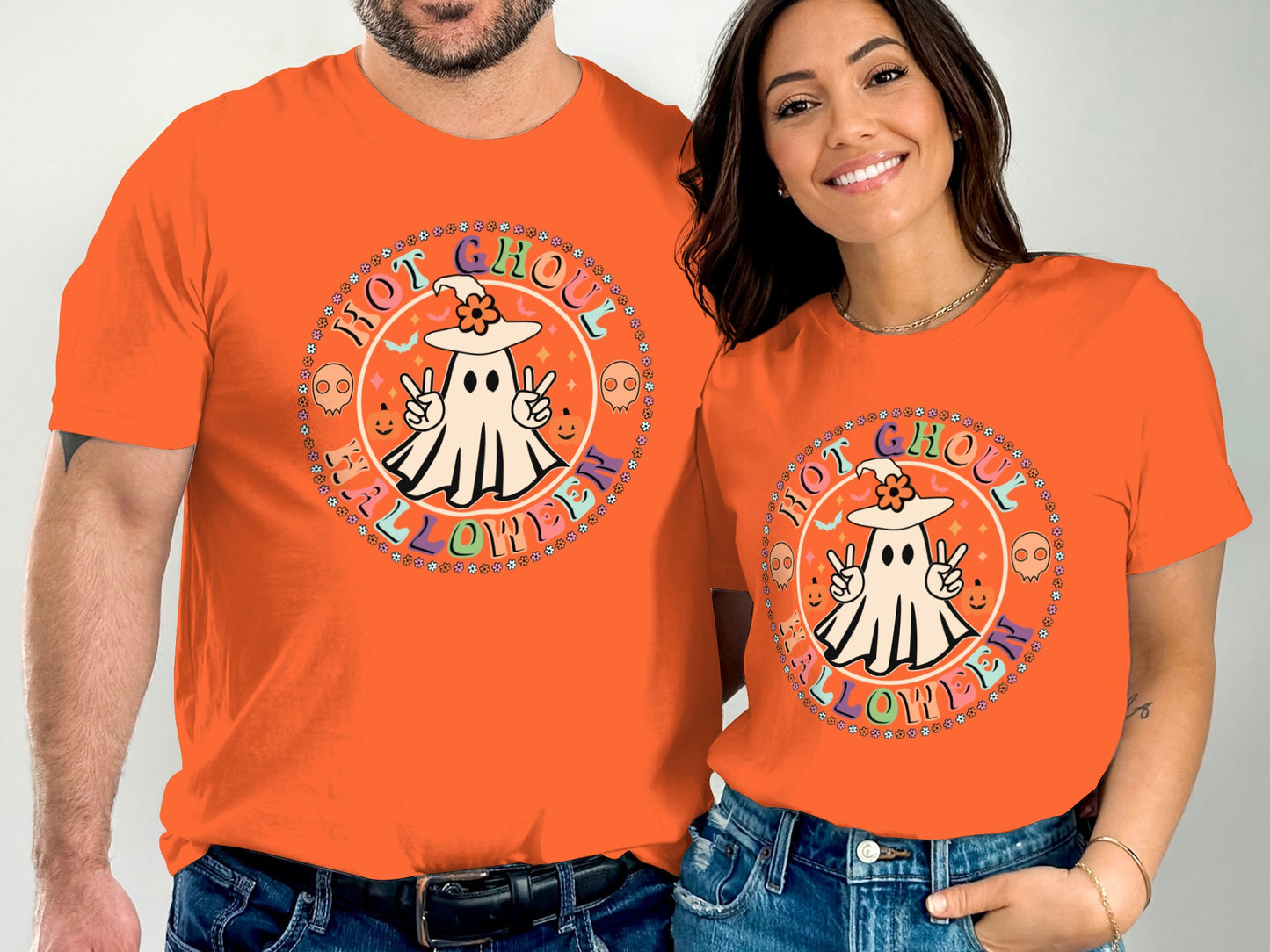 Hot Ghoul Halloween Graphic Tee product